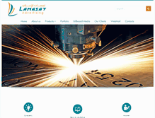 Tablet Screenshot of lamasat.net